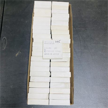 45 NOS Harley Davidson Ring Sets