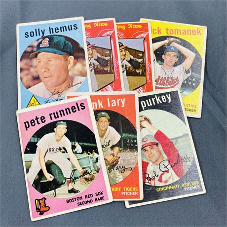 1959 Topps Baseball Lot