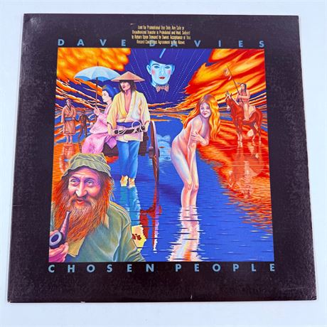 Dave Davies Promo Chosen People Vinyl Record