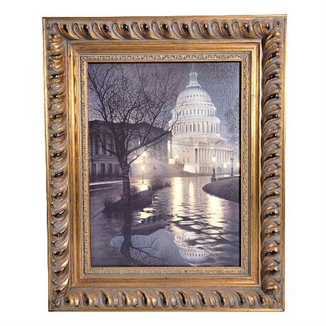 Rod Chase "Liberty's Lights" Canvas Giclee Print