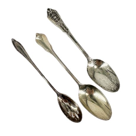 Antique Sterling Silver Spoons