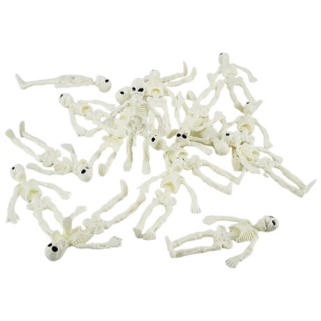 Bag Of Small Plastic Skeletons