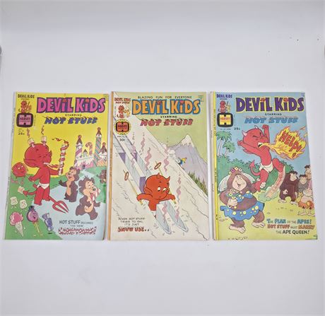 1970s Hot Stuff comic books, Lot of 3