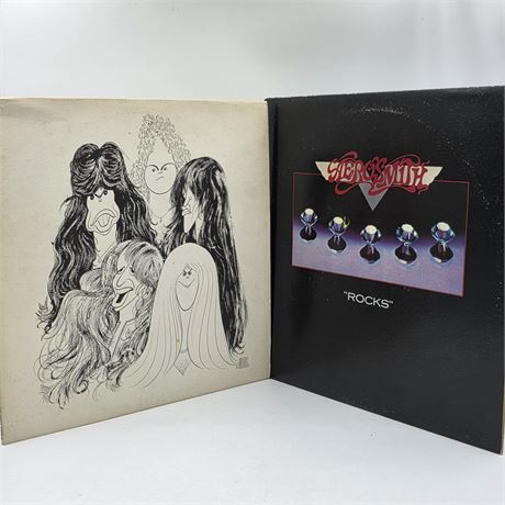 Aerosmith, Lot of 2 Records