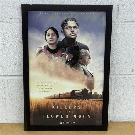"Killers of the Flower Moon" - Train Poster