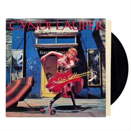 1983, Cyndi Lauper, Promo Copy "She's So Unusual"