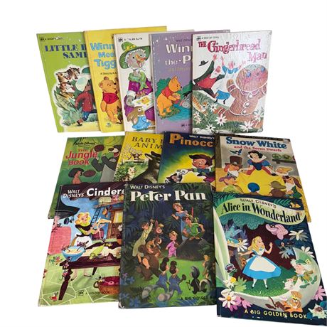 Vintage Disney and Golden Books