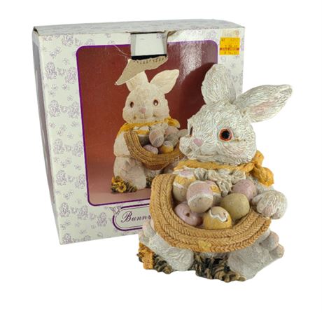 Bunny & Me, 8" Resin Bunny Statue