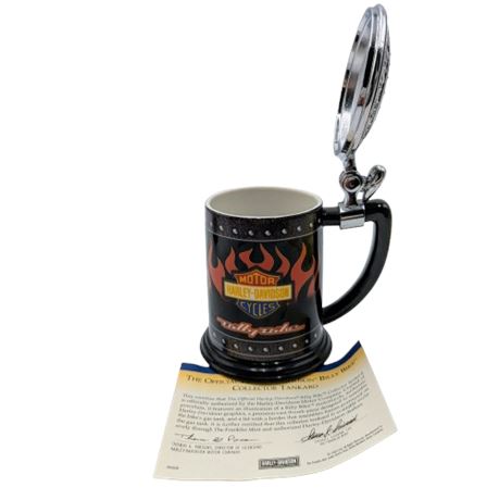 Franklin Mint Harley 'Billy Bike' Tankard