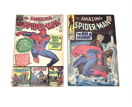 Marvel Comic Books Spider Man lot of 4