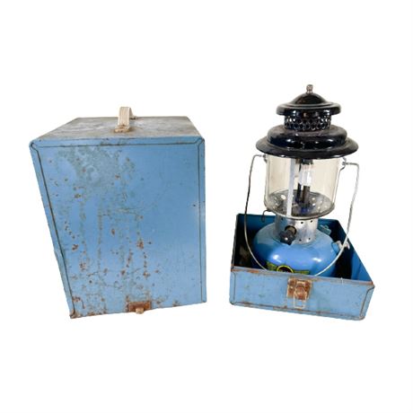Sears Camp Lantern with Case