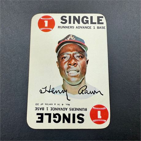 1968 Topps Game Hank Aaron #4