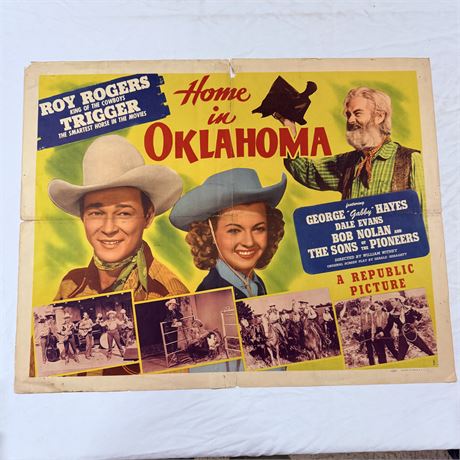 Home in Oklahoma Original 22x28” Movie Poster