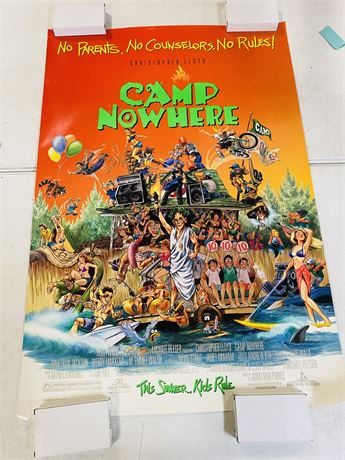 Camp Nowhere Original DS 27x40 Movie Poster - ROLLED