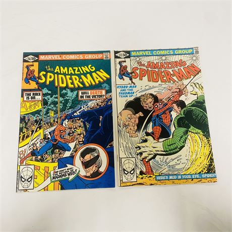 Amazing Spider-Man #216 + #217