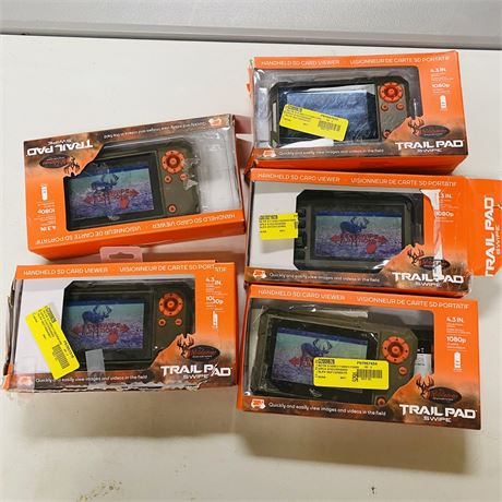 5 Wildgame Touchscreen Trail Cam Card Readers