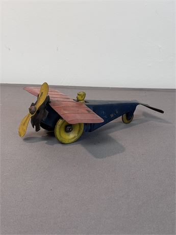 Key Wind Tin Airplane