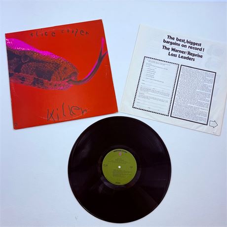 Alice Cooper Killer Vinyl Record