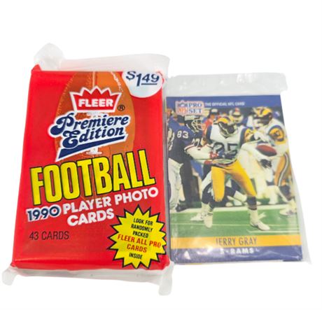 Fleer Football Cards 1990