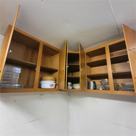 Wall Cabinet Shelf Lot
