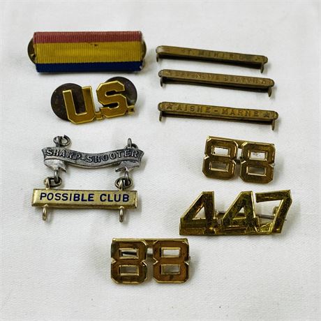 Vintage Military + Police Lot