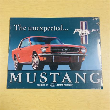 New Retro 12.5x16” Ford Mustang Metal Sign