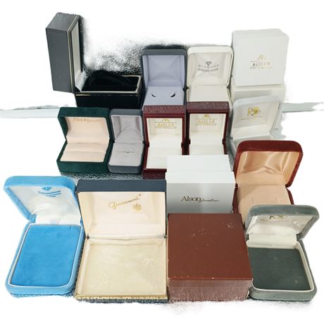 Jewelry Boxes - Mixed Lot