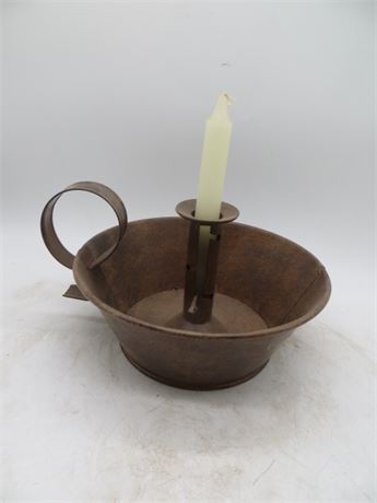 Reproduction of Courting Pan Candle