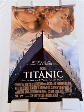 Titanic Original 27x40 Movie Poster - ROLLED