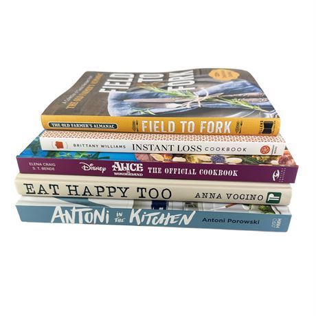 Lot of Assorted Cookbooks