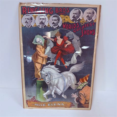 Ringling Bros 17x25”  Poster Print