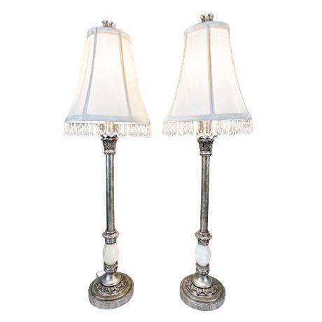 Pair of Contemporary Decorator Buffett Lamps