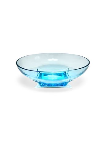 MCM Hazel Atlas Blue Capri Colony Bowl