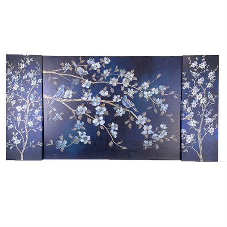 Kirtland Decorative Stretched Canvas Floral Wall Art