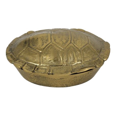 Nate Berkus Brass Turtle Shell Box