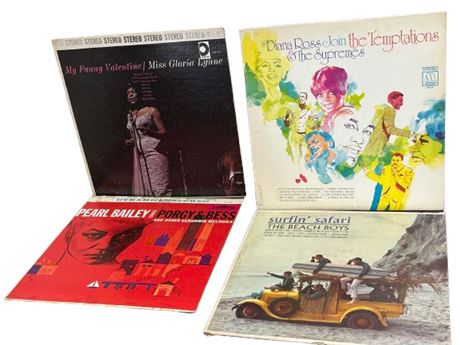 4 Record albums collectible lot