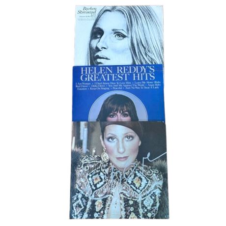 Cher, Barbara Streisand & Helen Ready