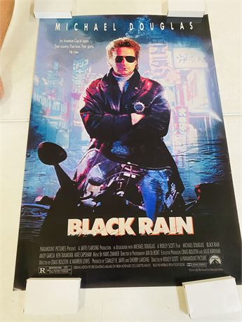 Black Rain Original 27x41 Movie Poster - ROLLED
