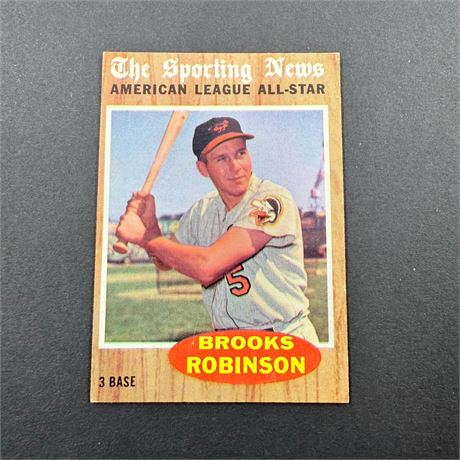1962 Topps Brooks Robinson #468