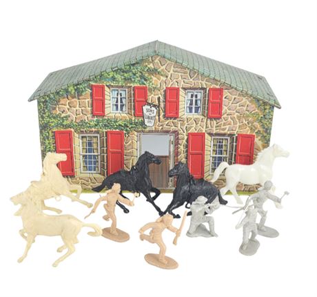 Lot of Marx Toys, Daniel Boone
