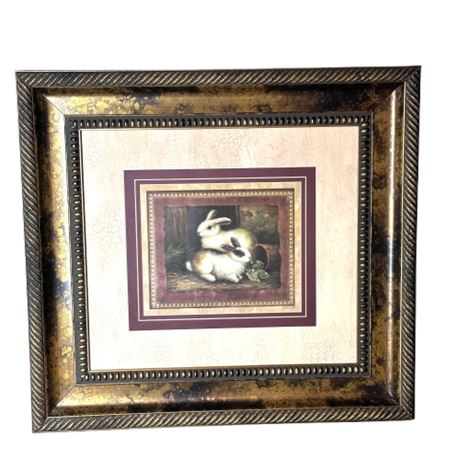 Framed Rabbit Print