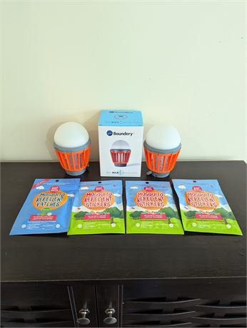 Lot Bug Bulbs + Mosquito Repellent