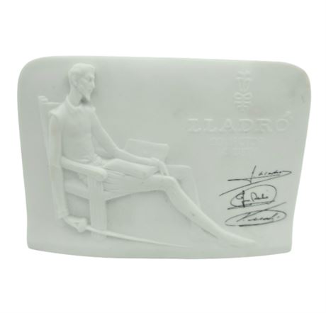 Lladro Collector's Display Plate, Autographed