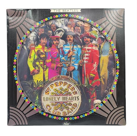 1978 The Beatles Picture Disk, "Sgt. Pepper's Lonely Hearts Club Band"
