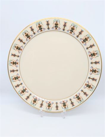 Large 13" Lenox USA "Lido" Platter Chop Plate Urn Platter