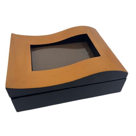 Wooden Photo Jewelry Box