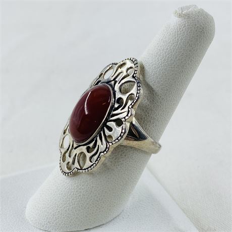 8.3g Sterling Ring Size 7.5
