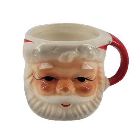 Brinn's VTG Ceramic Santa Claus Mug