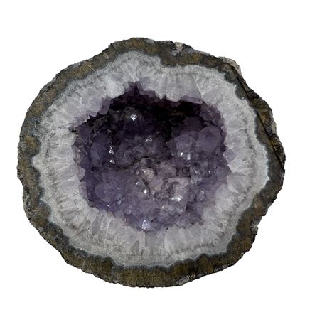 Amythest Crystal Geode