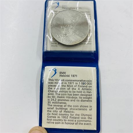 1971 Helsinki 10 Mark